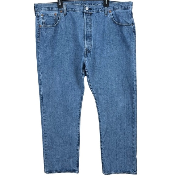Levi’s Men’s 501 XX Button-Fly Medium Wash Jeans Size 44 - 30 - Picture 1 of 11